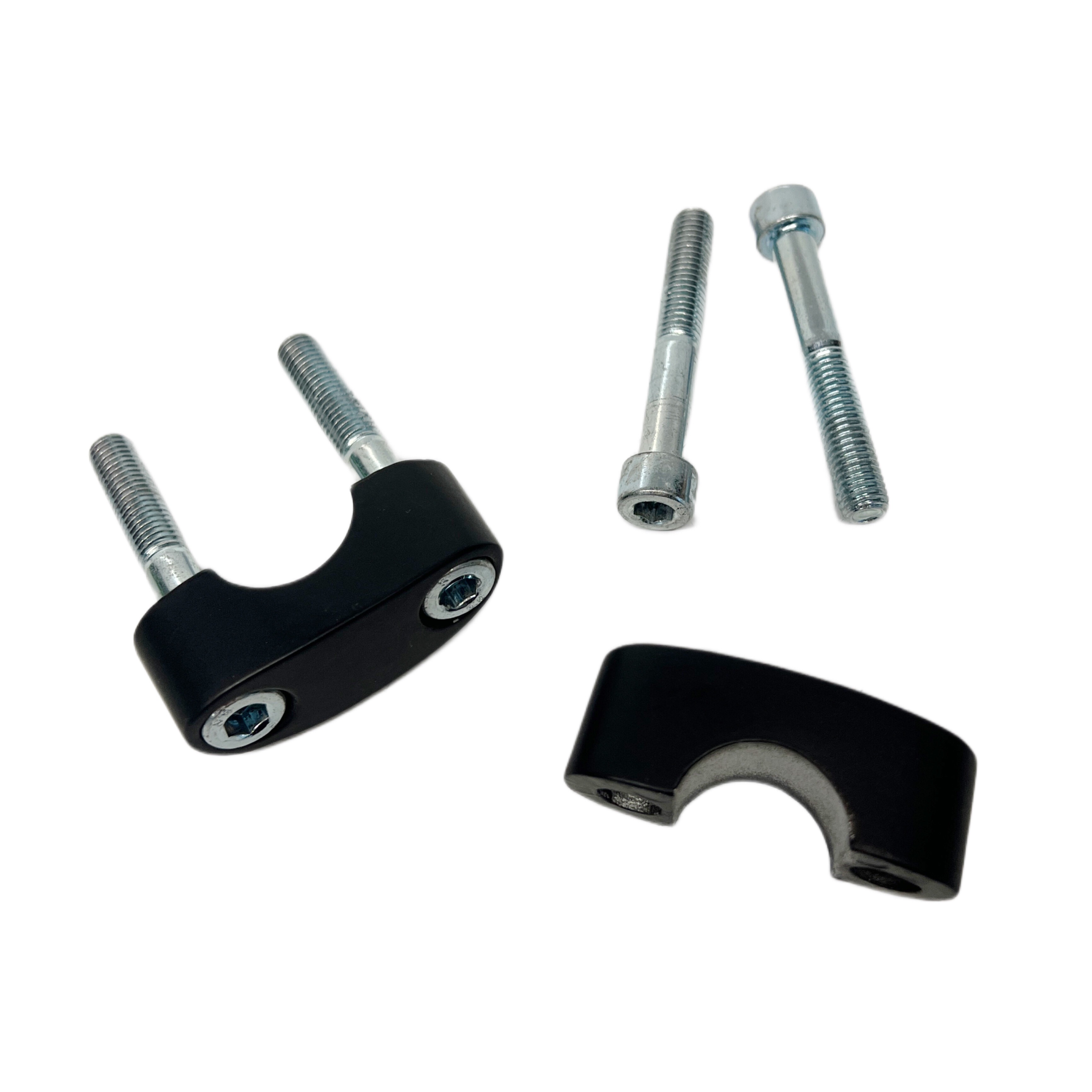 Upper Handlebar Clamps with Bolts 