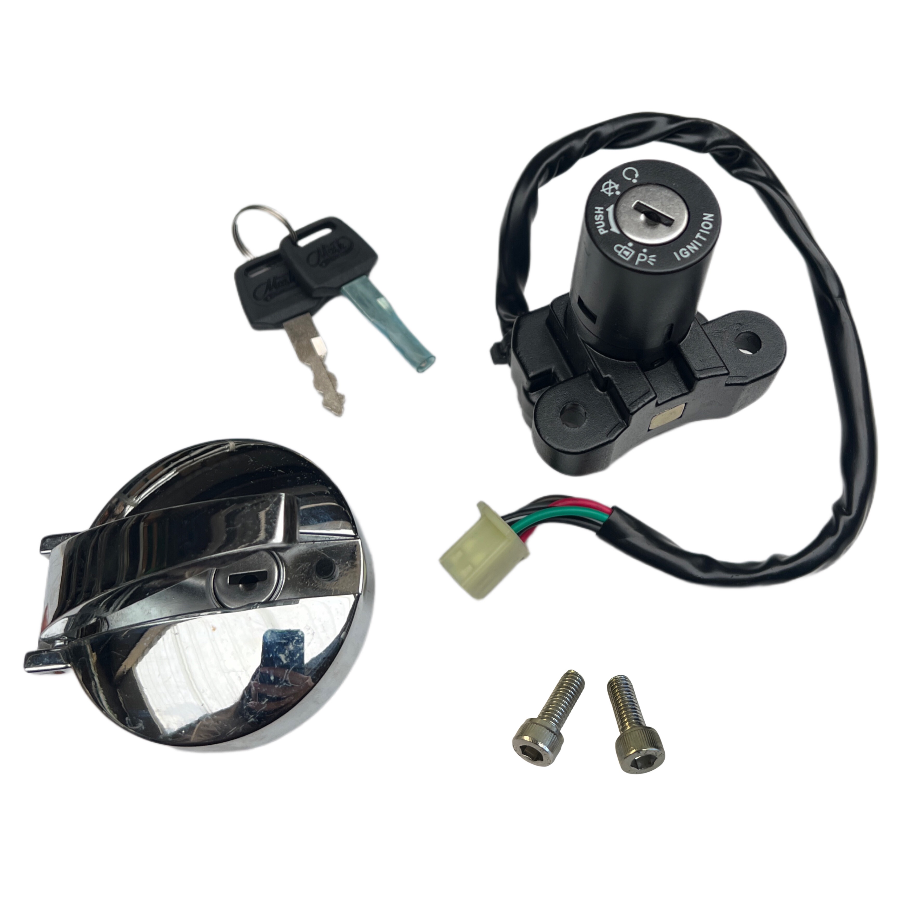 Ignition Switch and Fuel Cap Lock Set 