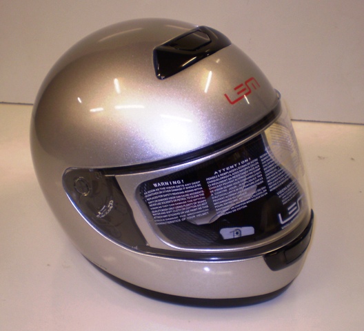 LEM Vision Full Face Helmet - Silver