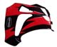 Tank Cover L/H Black/Red - REB-L