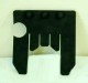PY Inner Mudguard Rear Black Rubber