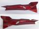 Side Covers Pair - Dark Red -  XT50 / 125 - 18