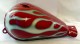 Fuel Tank - HLD / Kinroad XT 50 Q Red / Silver