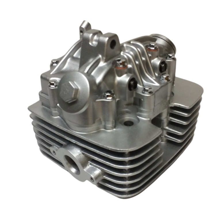 K157 Series Cylinder Head Complete With Rocker Cover Silver