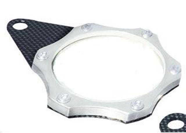 Tax Disc Holder - Ninja Star Chrome