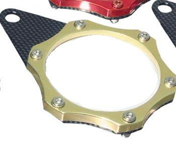 Tax Disc Holder - Ninja Star Gold