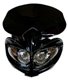 Headlight Fairing (Black) - Demon Universal