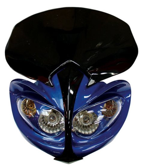 Headlight Fairing (Blue) - Demon Universal