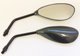 Mirrors 10mm Carbon Oval - Pair