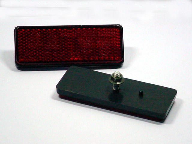 Reflector - Red Rectangle