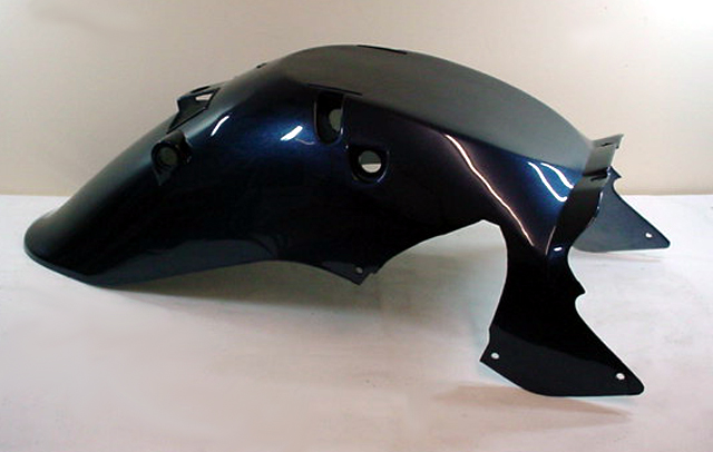 Prince Mudguard (Rear) Dark Metallic Blue