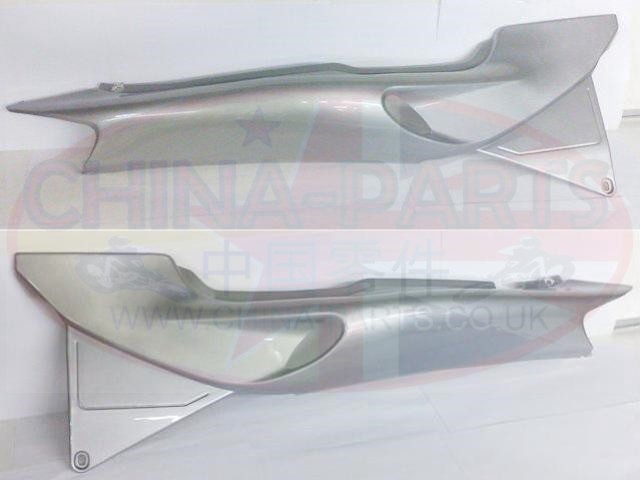 Side Covers Pair - Silver  XT50 / 125-18