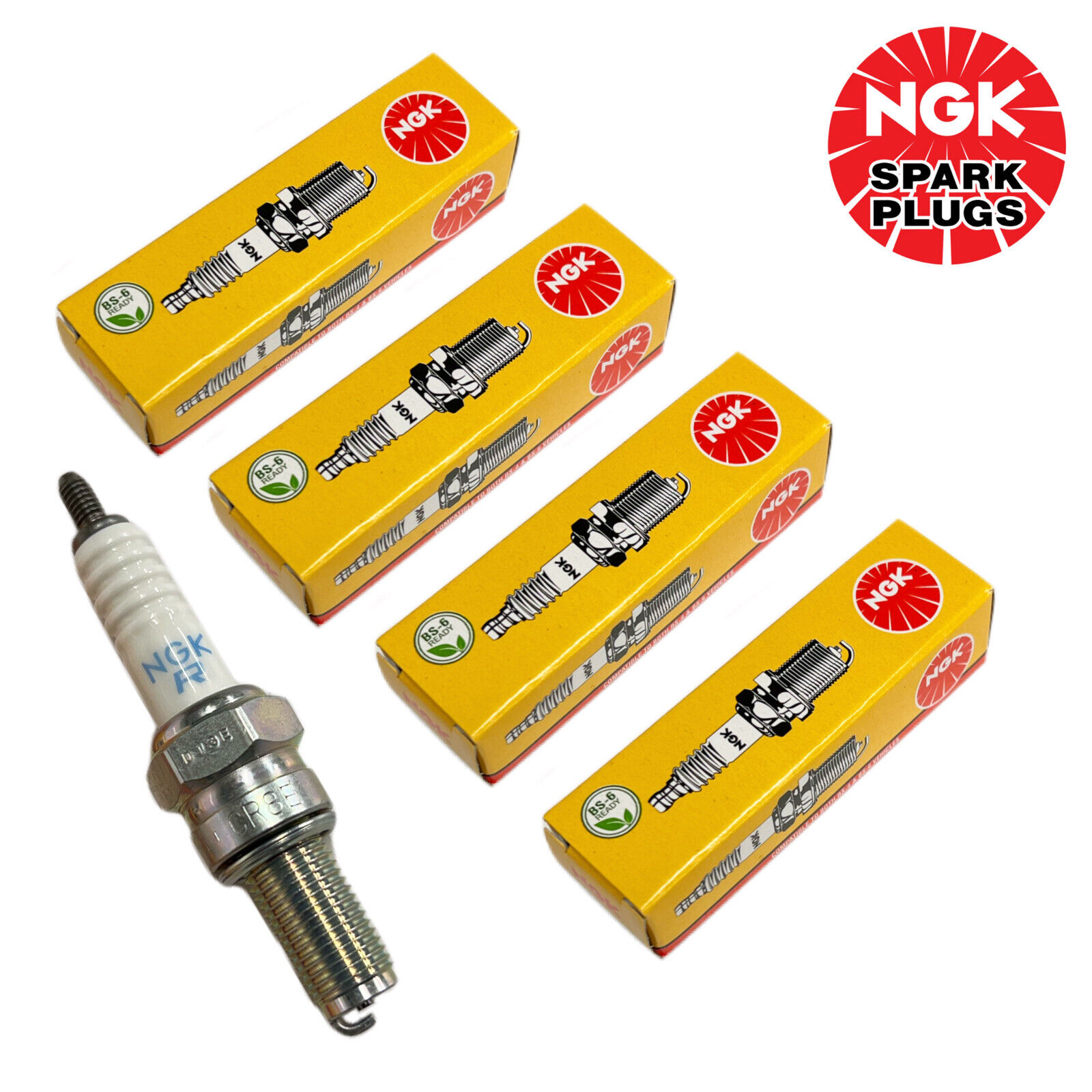 Spark Plug x 4 NGK - CR8E