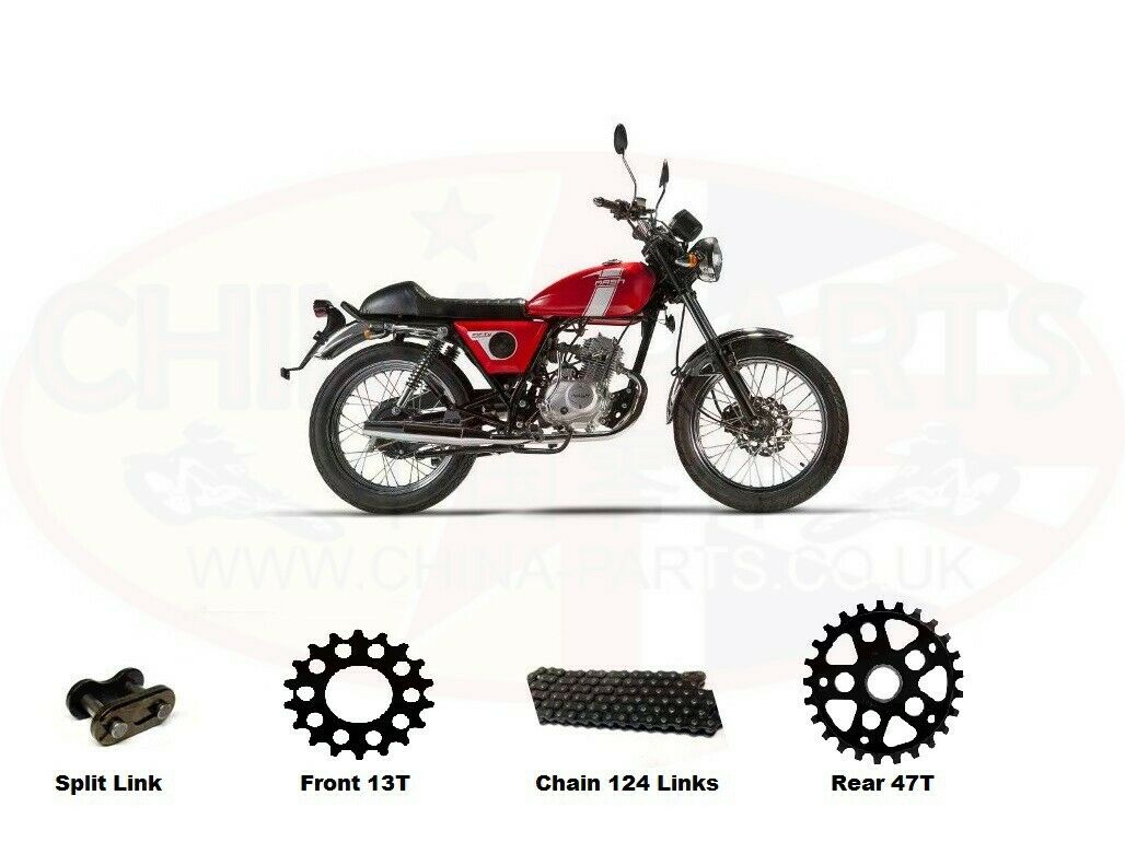 Chain and Sprocket Kit 50 - Black