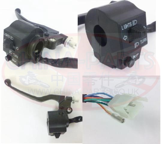 Switch Assembly L/H -  XT125 GY