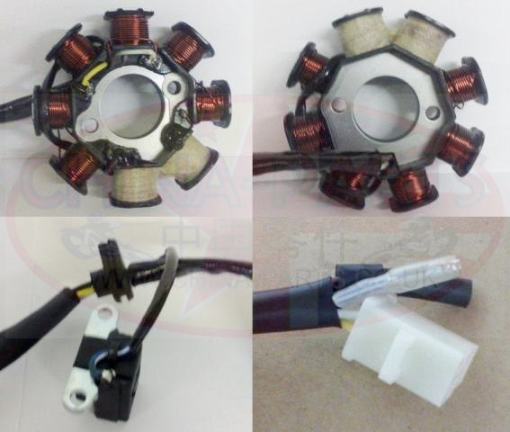 Stator Unit - GY6 50cc 139QMB