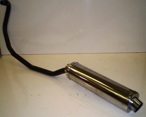 Exhaust Pipe & Muffler L/H- XT125-19