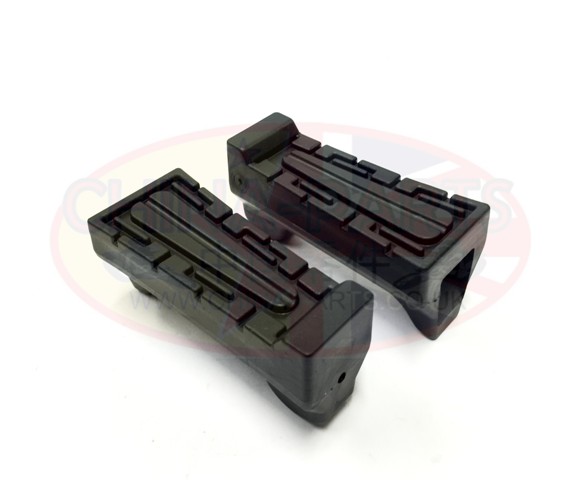 Front Footrests Rubbers Set - YBR 125