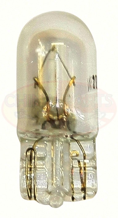Wedge Bulb 12v - T10 3W  (pair)