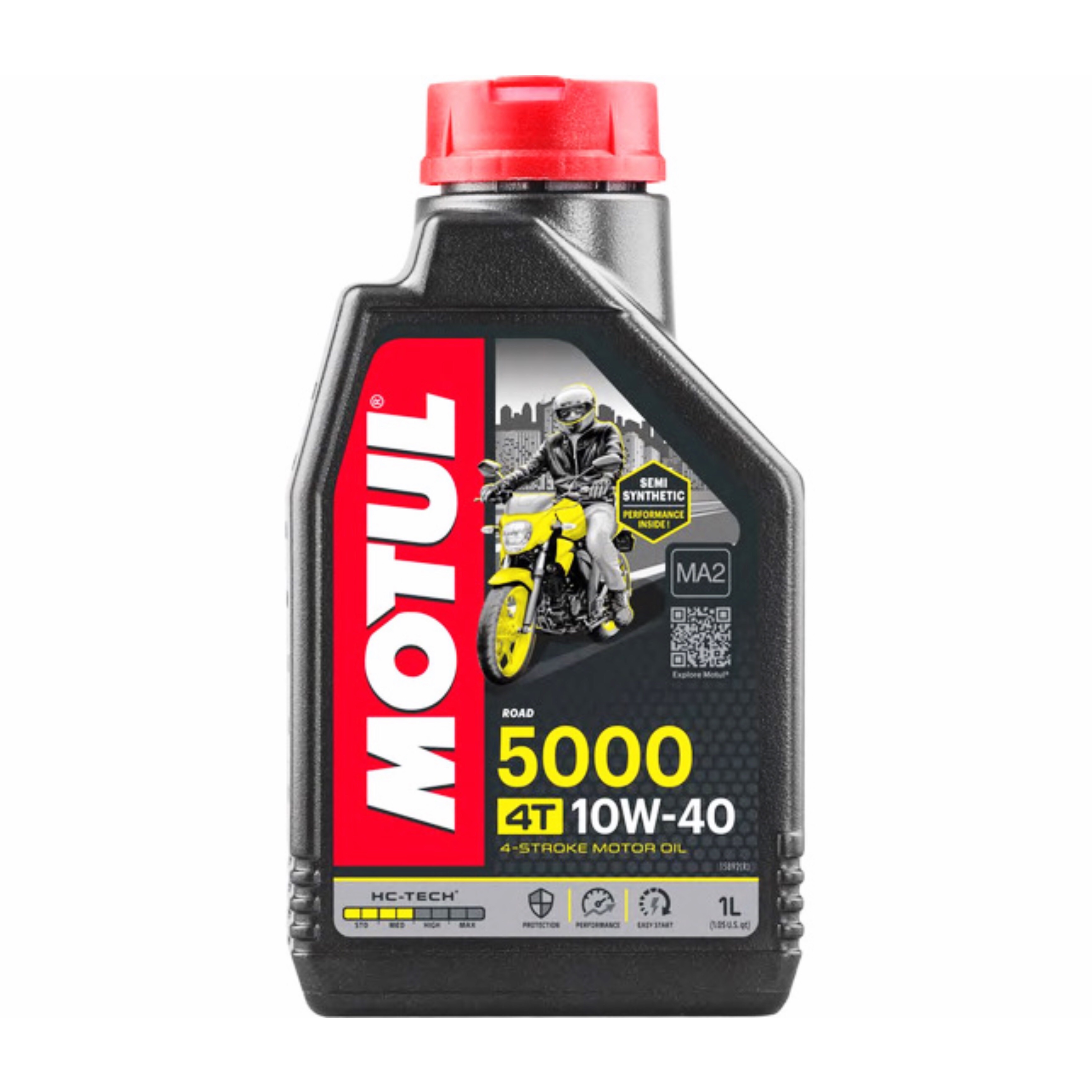 1 Litre Motul 10W 40 Semi-Synthetic Engine Oil