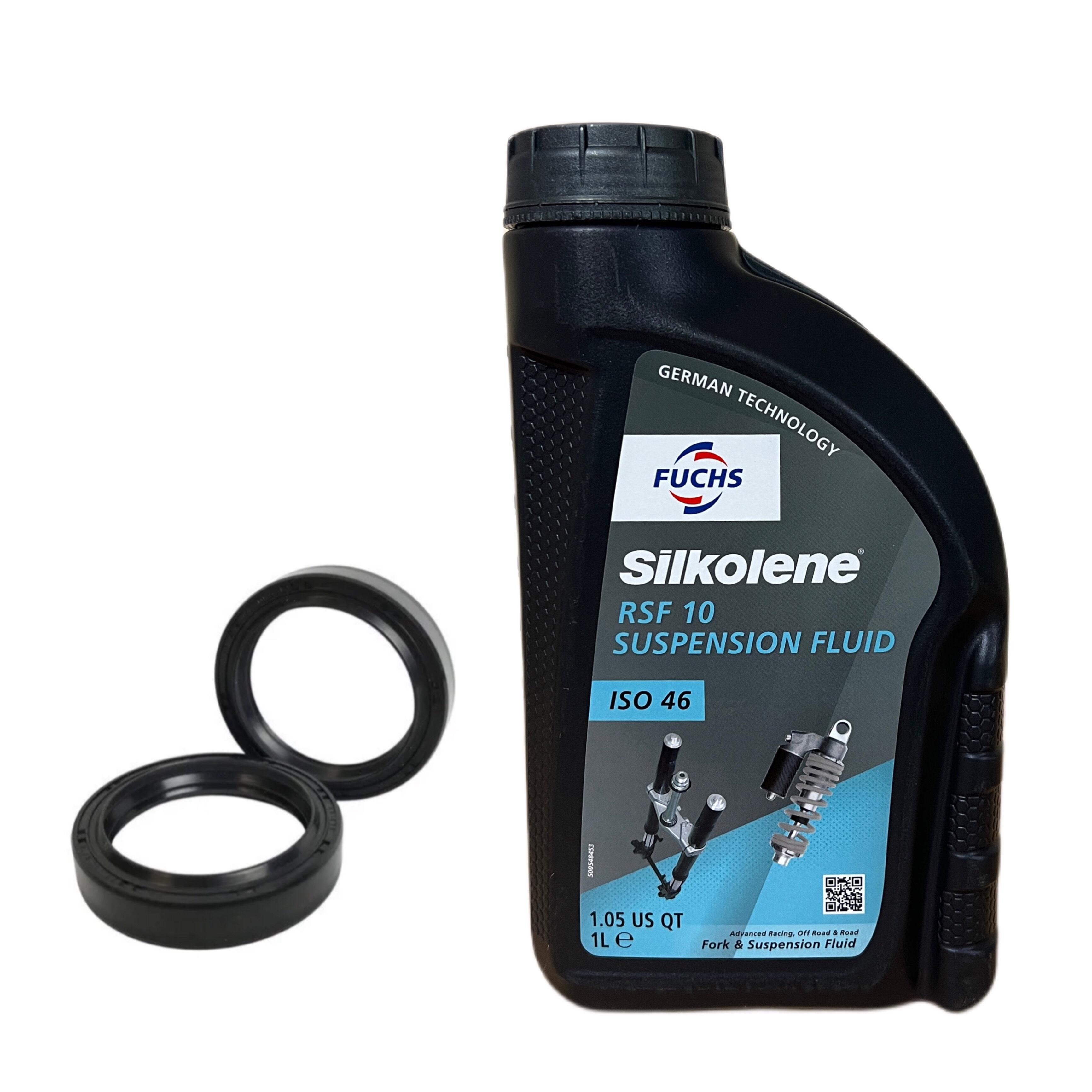 Lexmoto Adrenaline 125 Fork Oil & Seals Kit – 41x54x11mm Seals + 1 Litre Oil