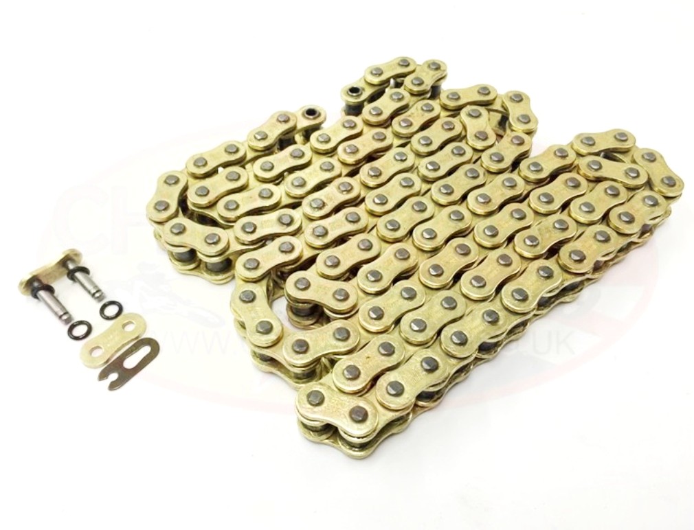 Drive Chain 520HX Heavy Duty X Ring Gold