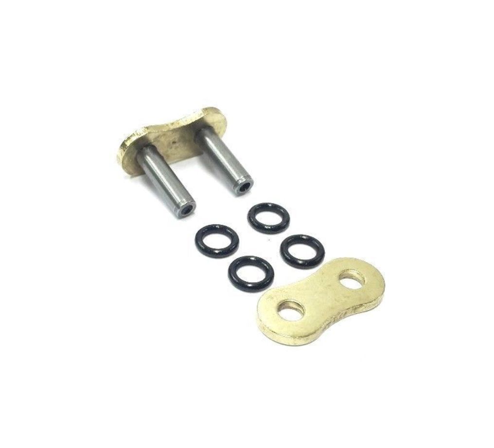 Chain Rivet Link X Ring 525H Gold