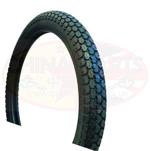 Tyre 3.00 x 18 50N 4 Ply Tube Type Rear Motorcycle Road Tyre