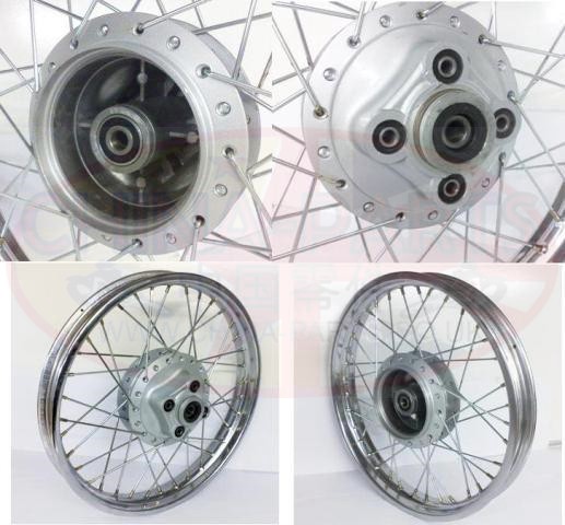 Rear Wheel 130 Drum Brake - YM50 GYS