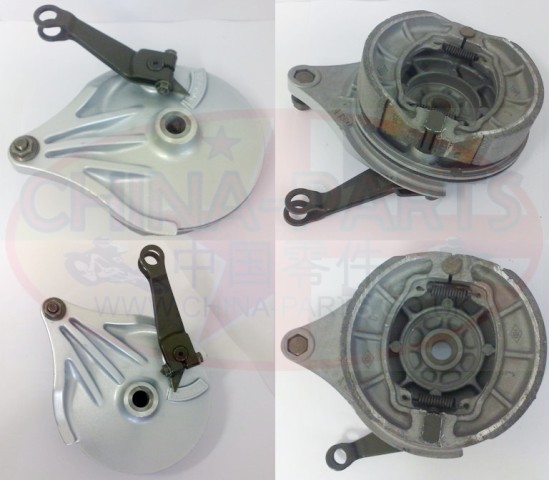 ZS 200 GY Brake Set (Rear) Complete